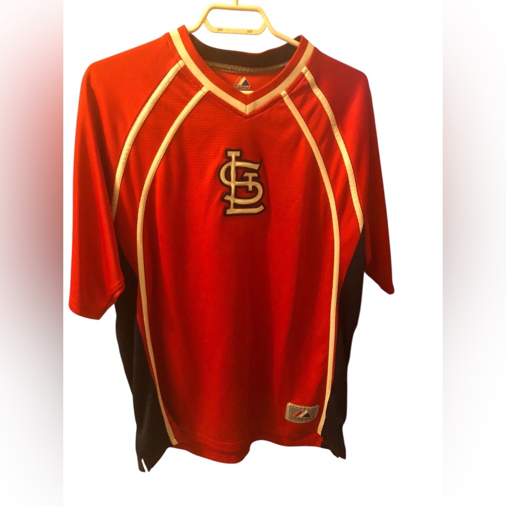 Vintage  Majestic St.Louis Cardinals Shirt Jersey Mens Large